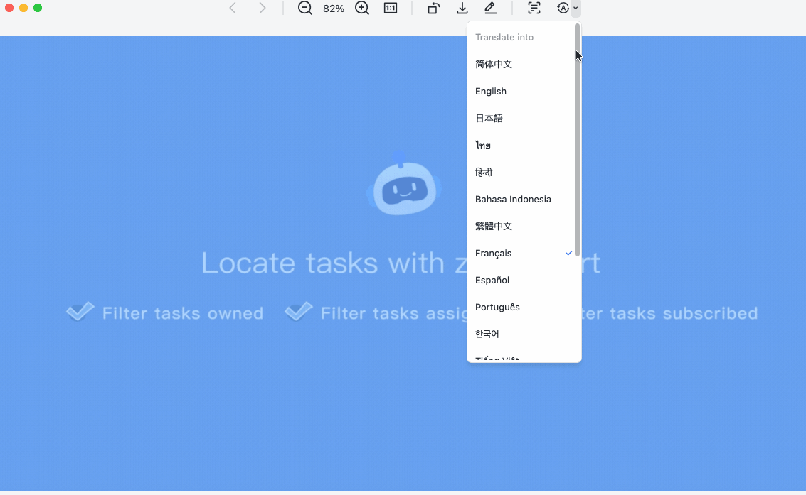 dịch văn bản trong hình ảnh